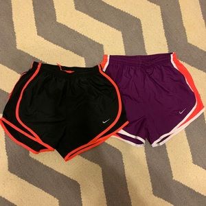 Nike Dry Fit shorts. XS. Two pairs. Never worn